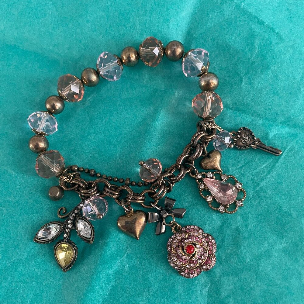 Vintage Betsey Johnson Charm Bracelet